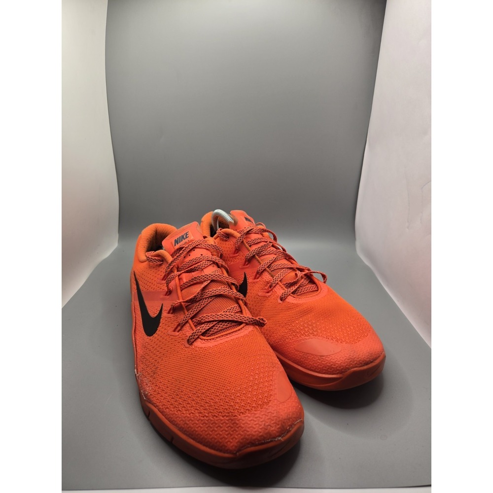 Nike Metcon 4 Orange‎ Black Cross Training Shoes - Men's 10.5 (AH7453-808)